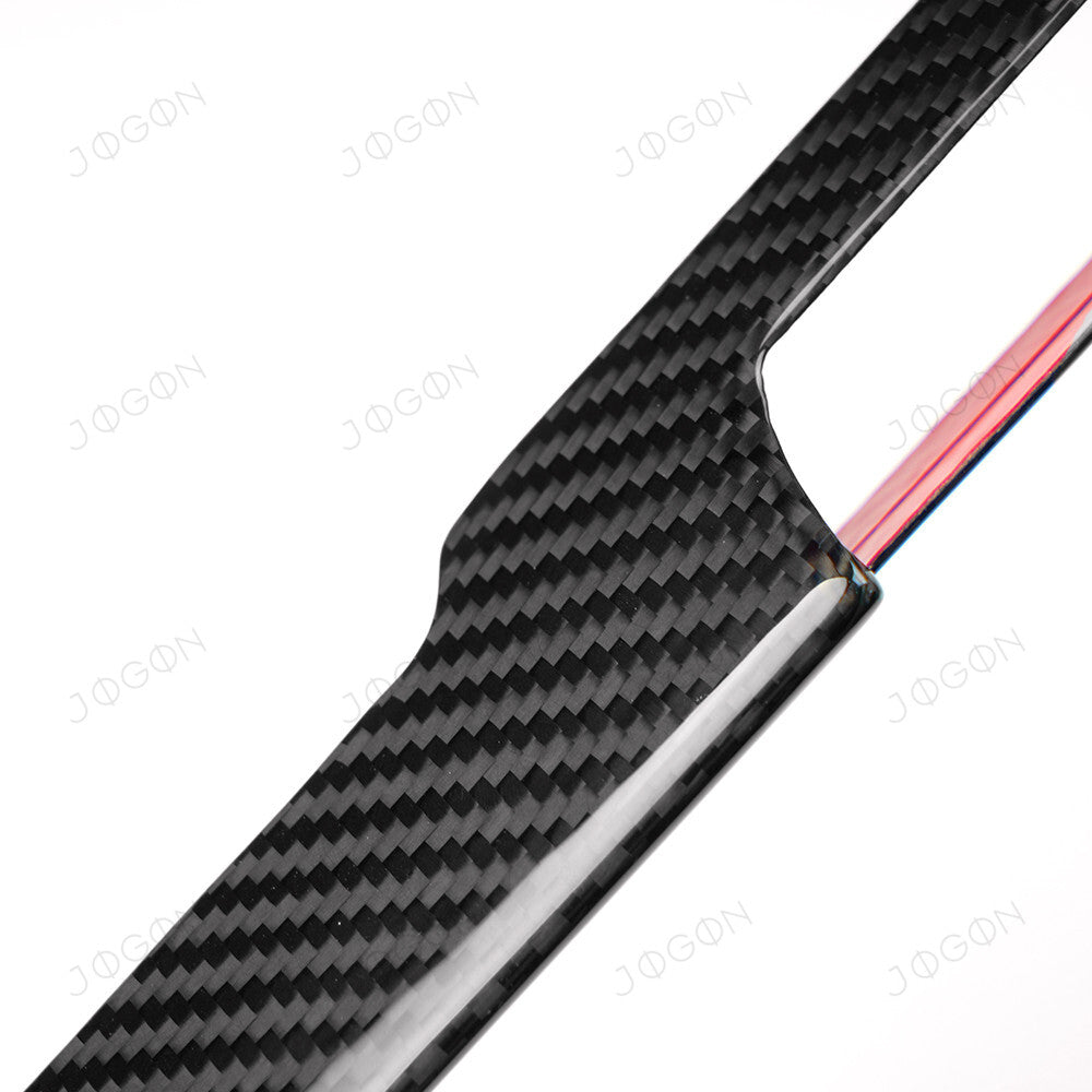 Climate Control Lower Panel Dry Carbon Fiber for Corvette C8 DAWT004A