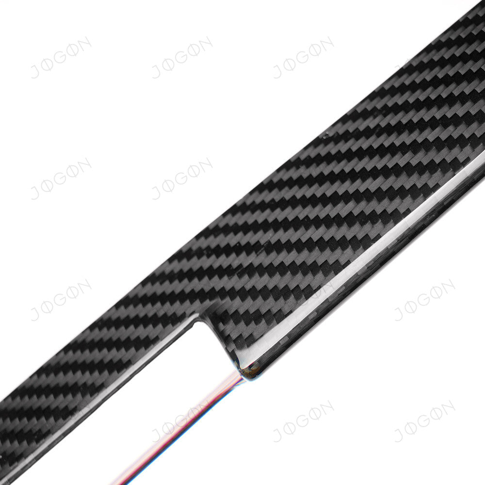 Climate Control Lower Panel Dry Carbon Fiber for Corvette C8 DAWT004A