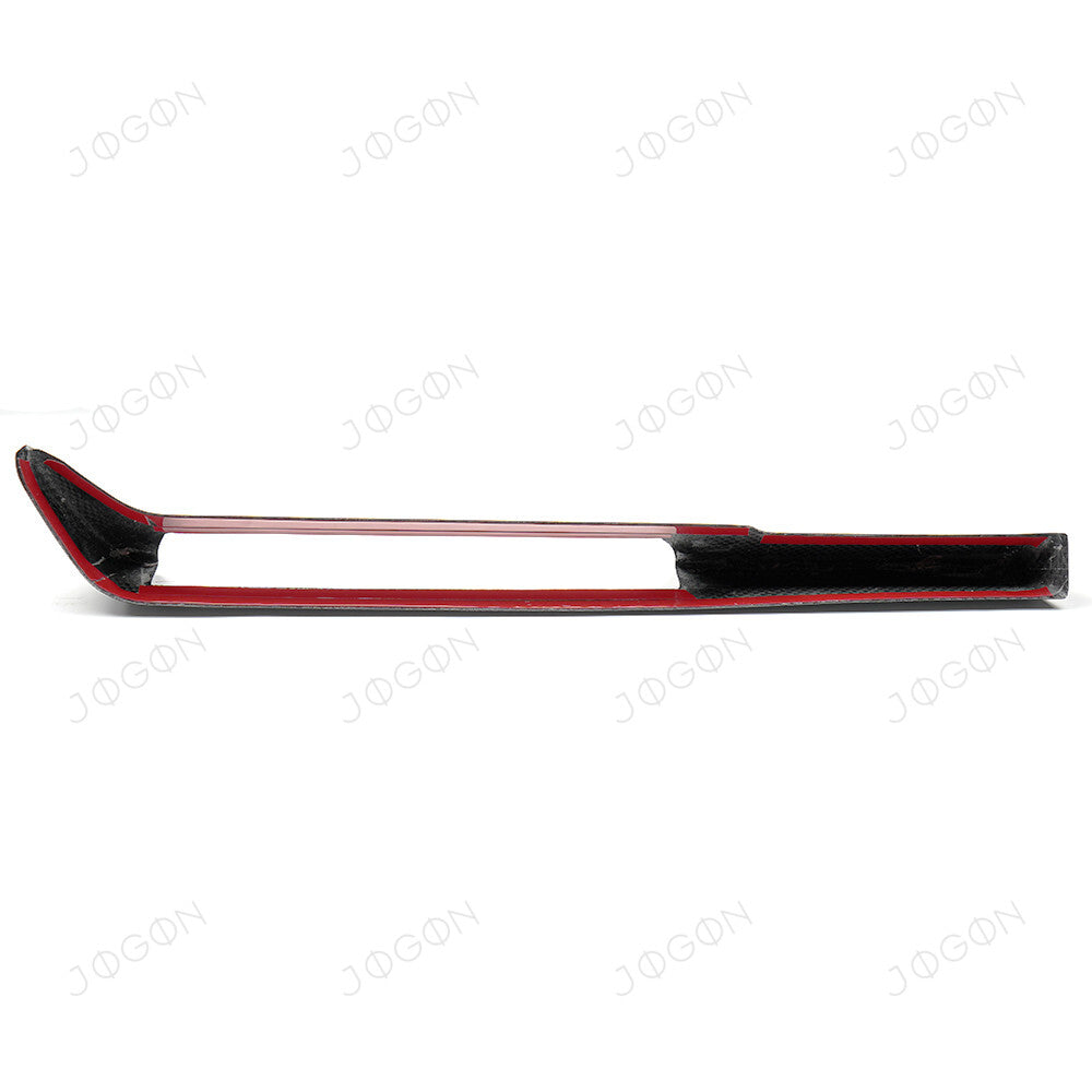Climate Control Lower Panel Dry Carbon Fiber for Corvette C8 DAWT004A