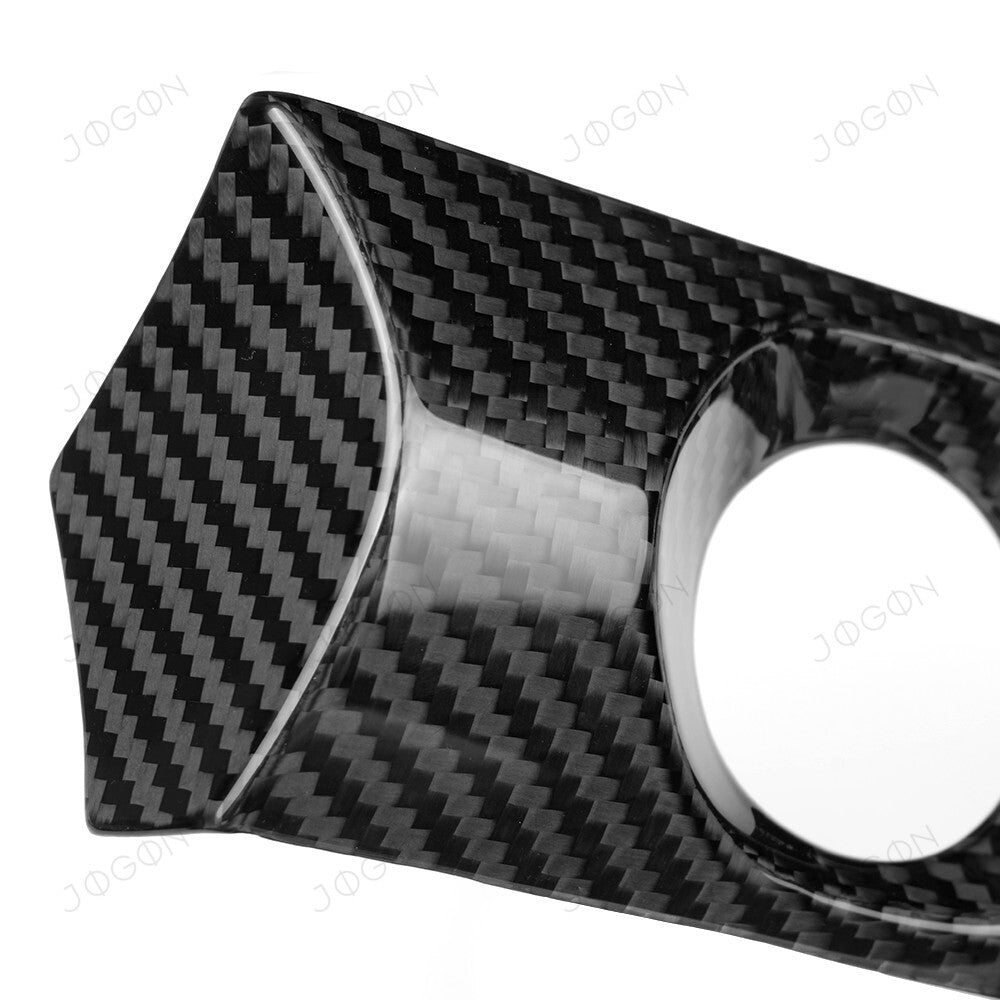 Center Display Lower Panel Start Button Frame Dry Carbon Fiber for Corvette C8 DAWT007A