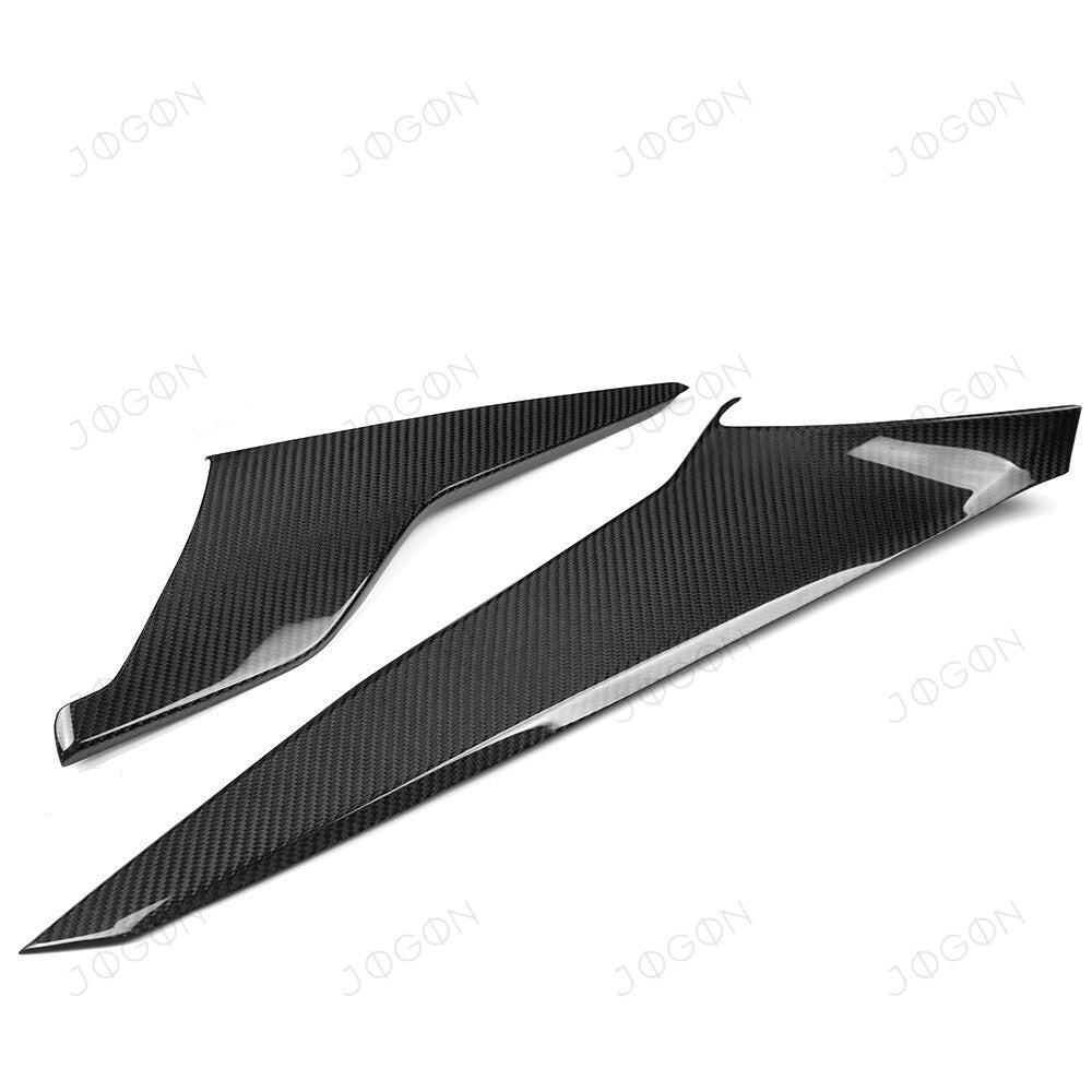 Console Side Panel Trims Dry Carbon Fiber for Corvette C8 DAWT006A
