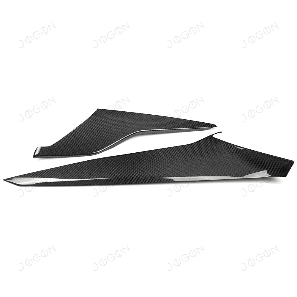 Console Side Panel Trims Dry Carbon Fiber for Corvette C8 DAWT006A