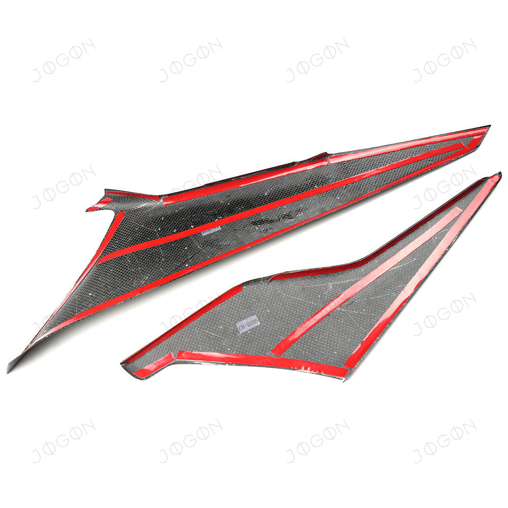 Console Side Panel Trims Dry Carbon Fiber for Corvette C8 DAWT006A