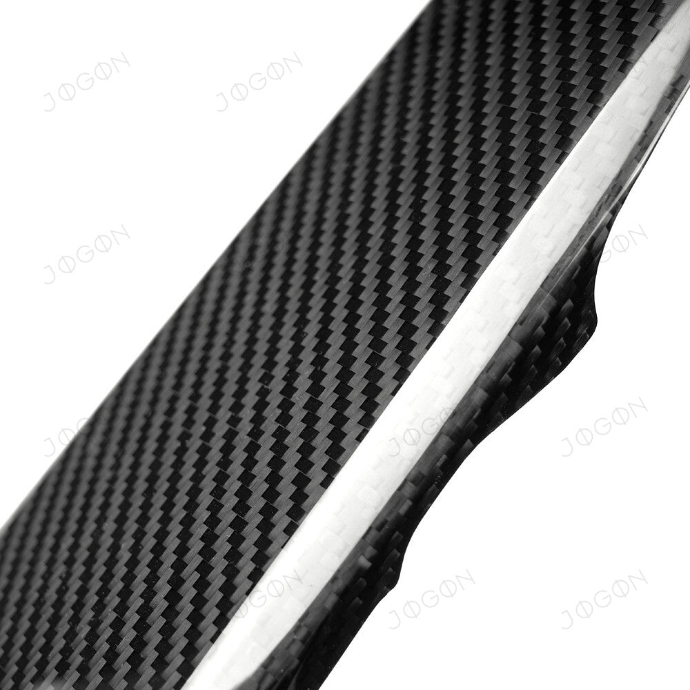 Console Side Panel Trims Dry Carbon Fiber for Corvette C8 DAWT006A