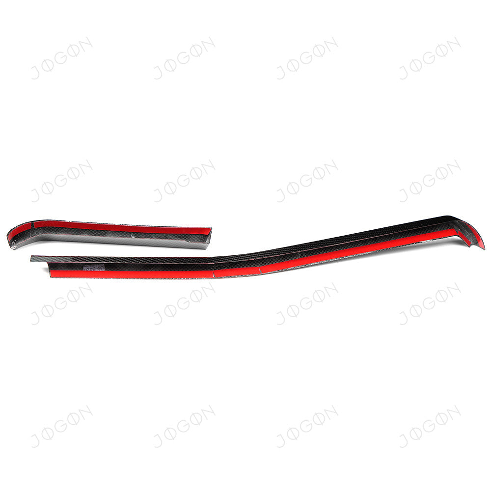 Air Condition Outlet Vent Strip Dry Carbon Fiber for Corvette C8 DAWT005A
