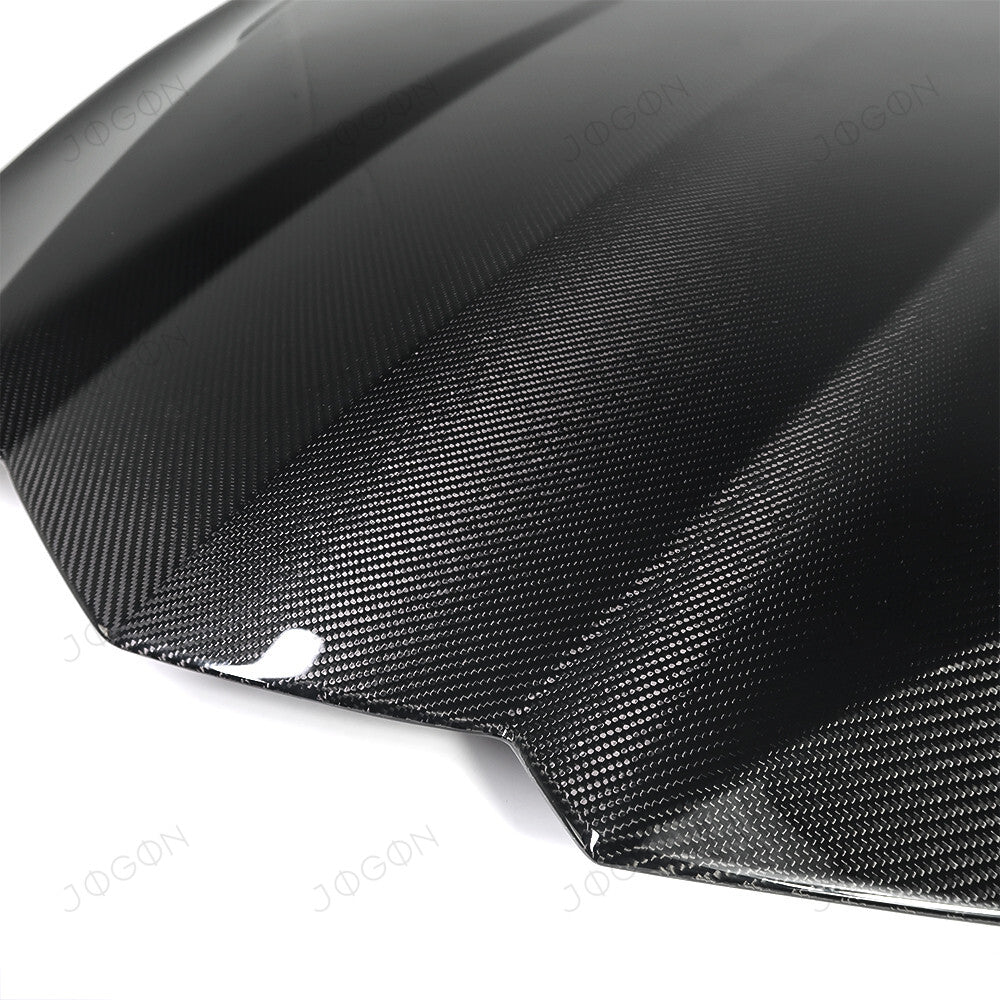 Front Engine Hood Bonnet Cover Dry Carbon Fiber for Corvette C8 D1WT0103