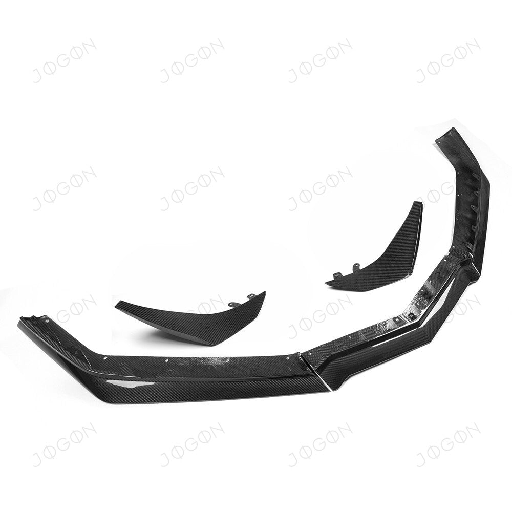 Front Lip Splitter Canards Dry Carbon Fiber for Corvette C8 D1WT0118A