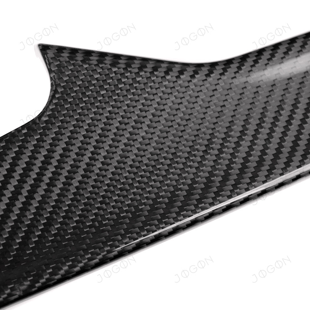 Center Console Lower Side Panels Dry Carbon Fiber for Corvette C8 DAWT012A