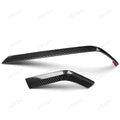 Center Display Upper Strips Dry Carbon Fiber for Corvette C8 DAWT011A