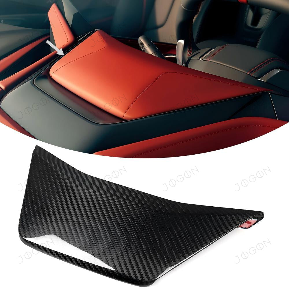Dashboard Instrument Upper Panel Real Dry Carbon Fiber for Corvette C8 DAWT010A