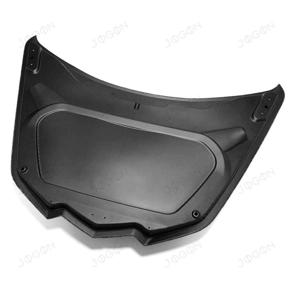 Front Hood Bonnet ZR1 Style Dry Carbon Fiber for Chevrolet Corvette C8 2020-2026