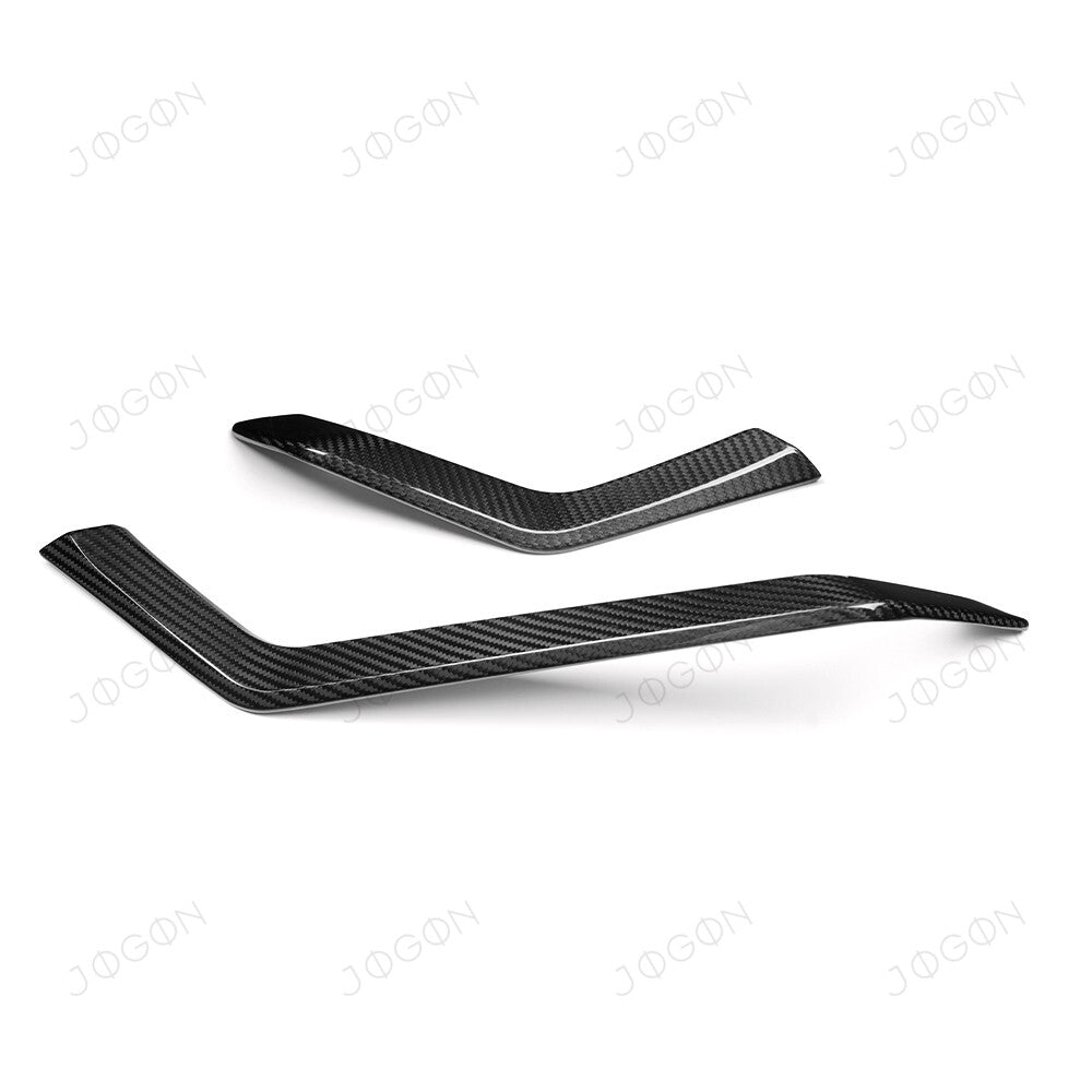 HUD Display Side Trims Dry Carbon Fiber for Corvette C8 DAWT013A