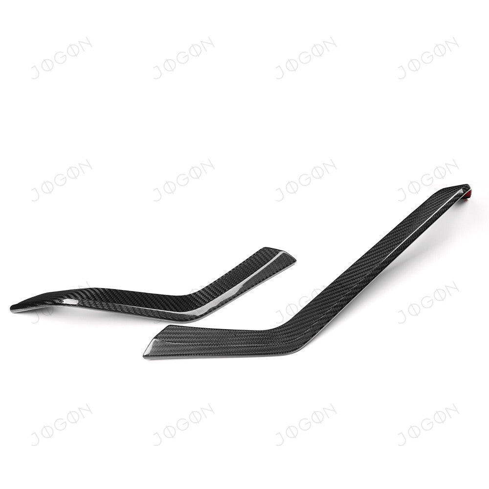 HUD Display Side Trims Dry Carbon Fiber for Corvette C8 DAWT013A
