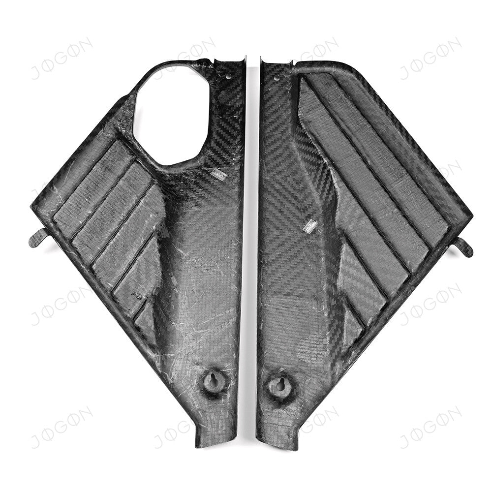 Engine Bay Filler Side Cover Dry Carbon Fiber for Corvette C8 Coupe D1WT091