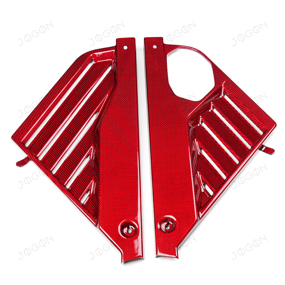 Engine Bay Filler Side Cover Dry Carbon Fiber for Corvette C8 Coupe D1WT091