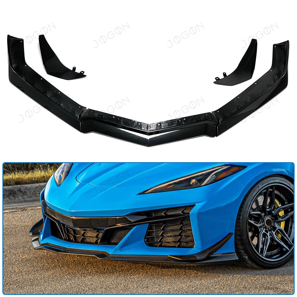 Front Splitter Front Lip Dry Carbon Fiber for Corvette C8 Z06 D1WT0118A2