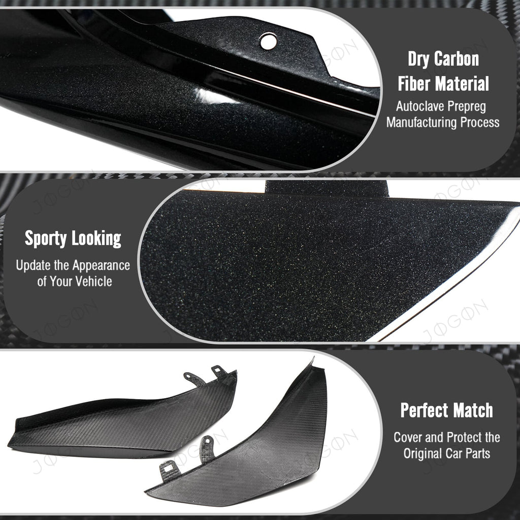 Front Splitter Front Lip Dry Carbon Fiber for Corvette C8 Z06 D1WT0118A2