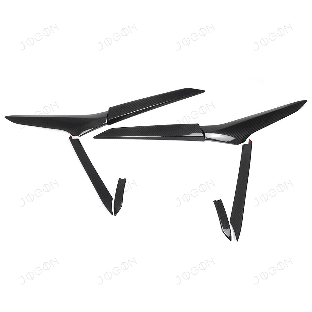 Side Scoop Door Garnish Dry Carbon Fiber for Corvette C8 Z06 E-Ray ZR1 D1WT0108
