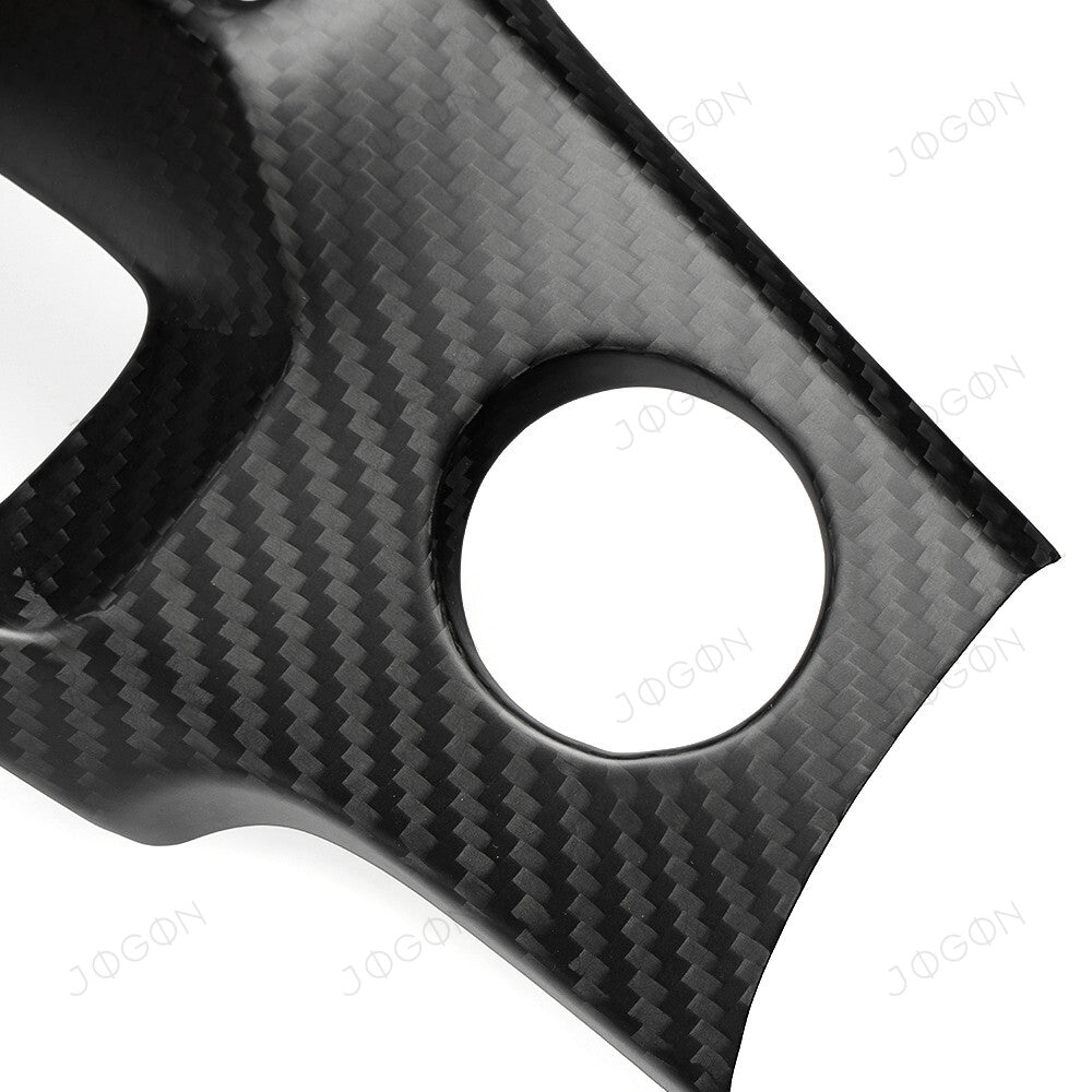 Center Dashboard Panel Cover Dry Carbon Fiber for Honda Civic FL5 DHD007B