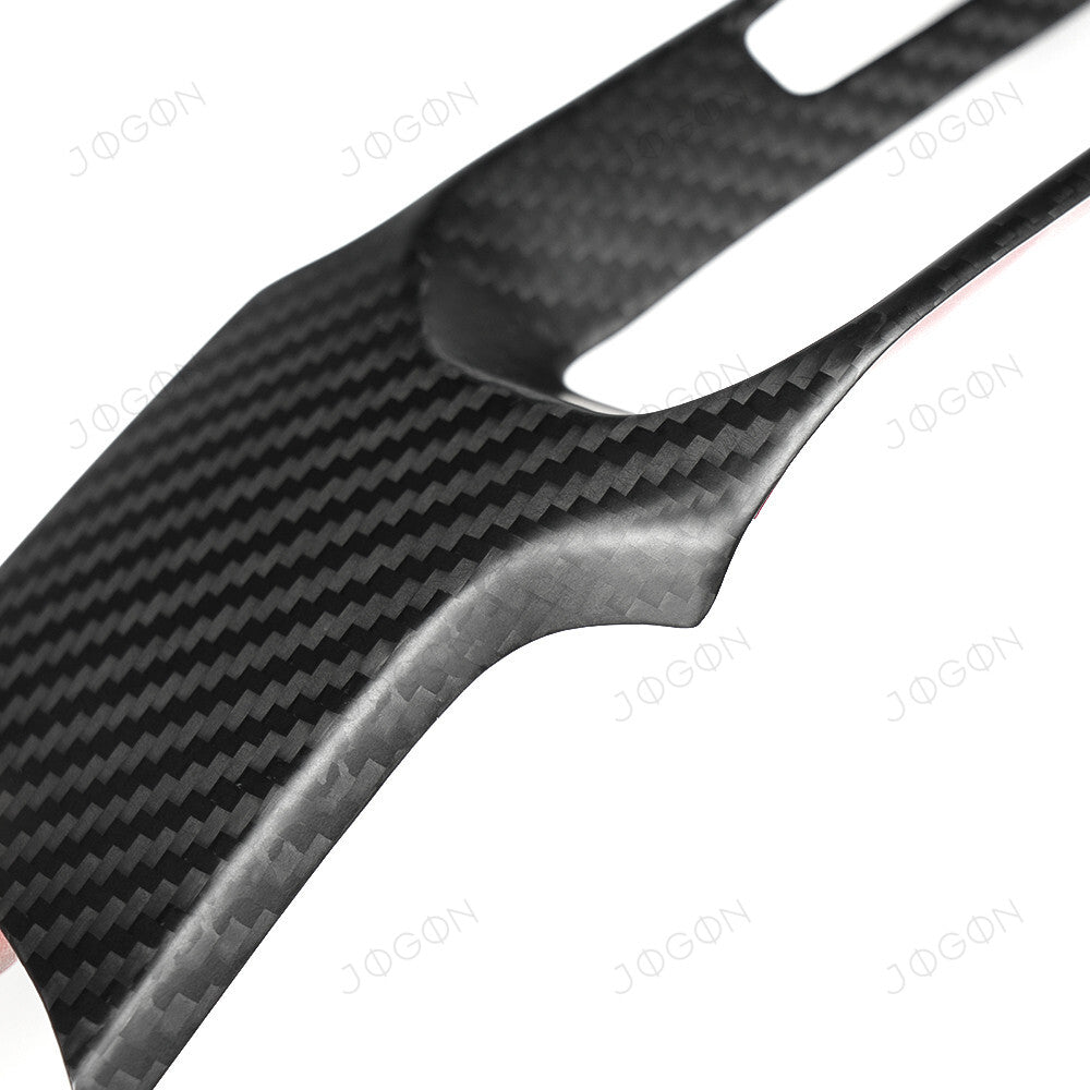 Center Dashboard Panel Cover Dry Carbon Fiber for Honda Civic FL5 DHD007B