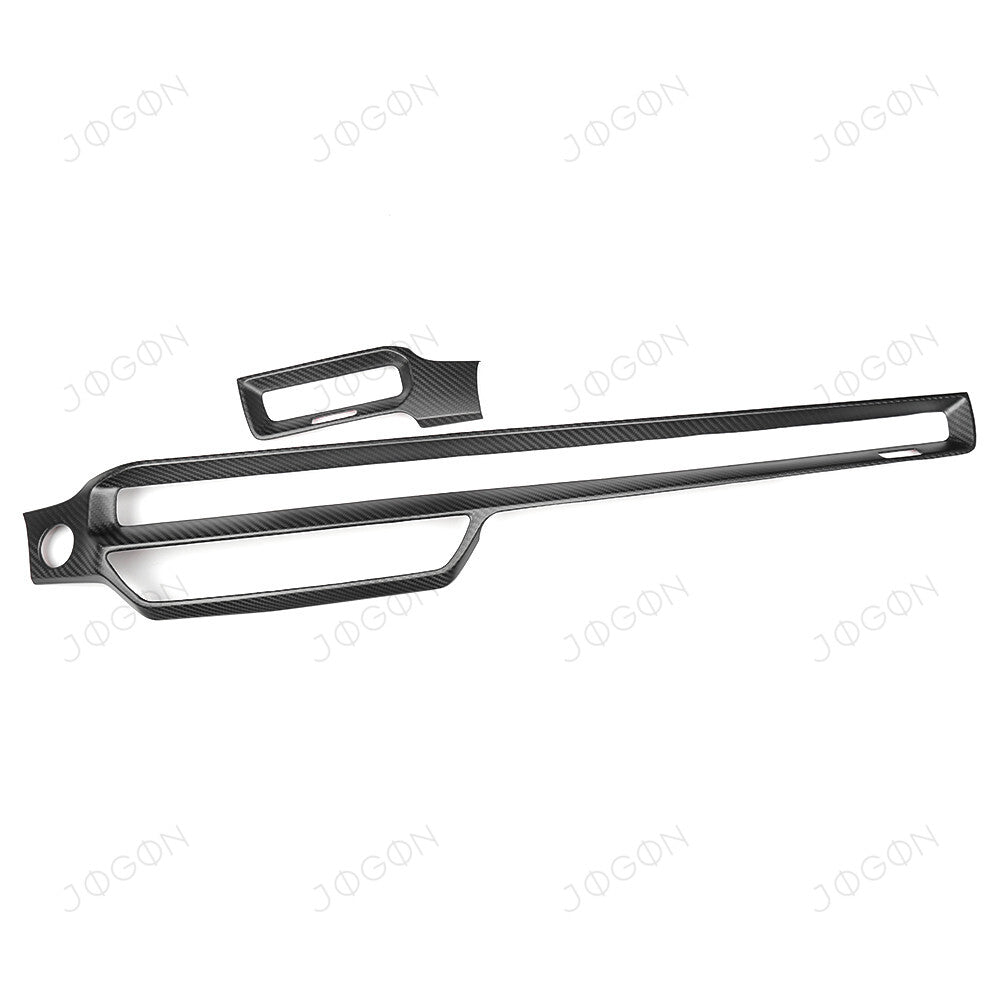 Center Dashboard Panel Cover Dry Carbon Fiber for Honda Civic FL5 DHD007B