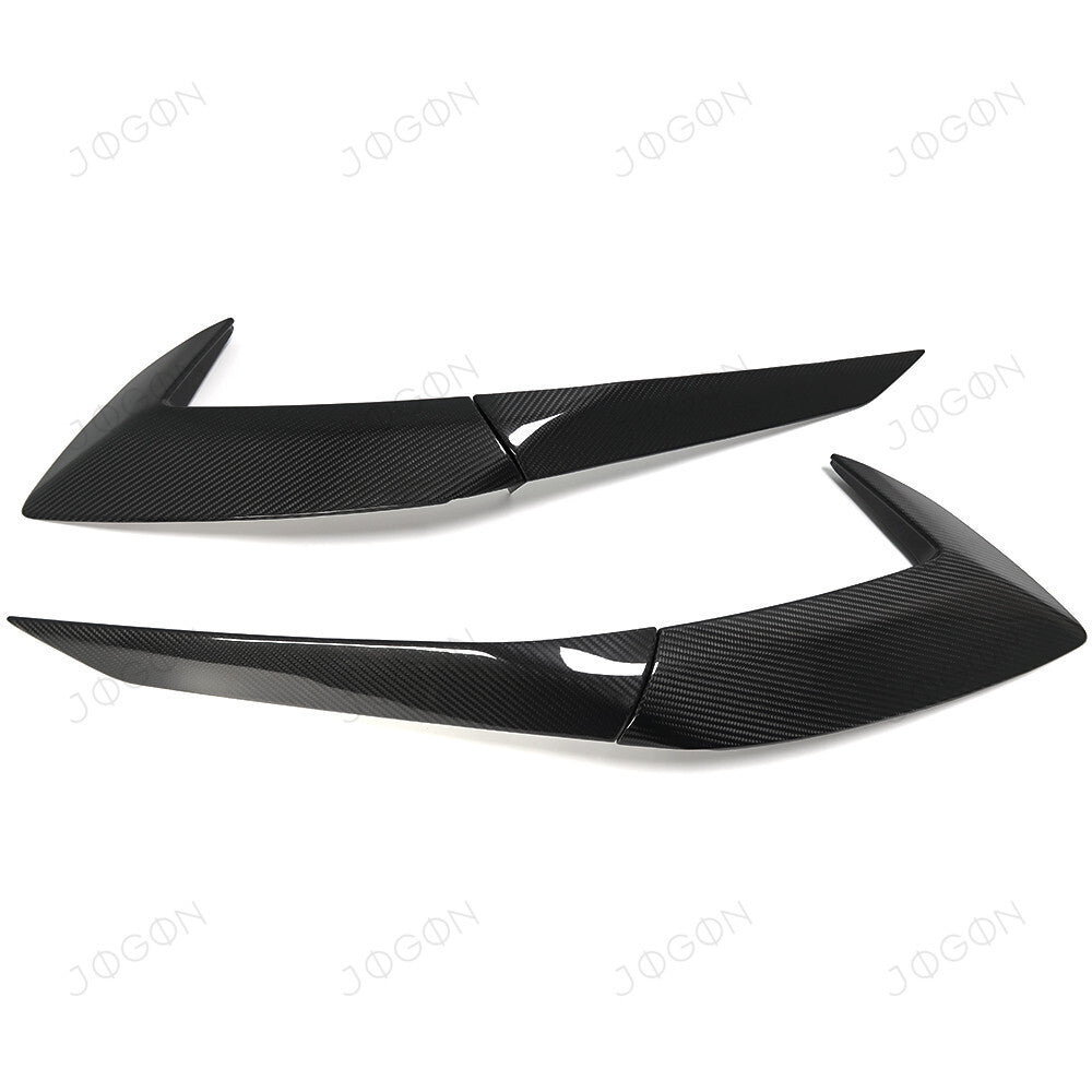 Side Fender Vent Scoop Boomerang Dry Carbon Fiber for Corvette C8 D1WT033