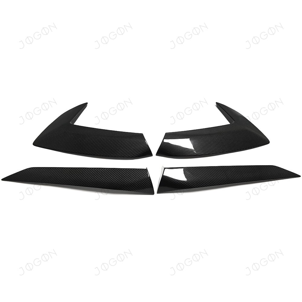 Side Fender Vent Scoop Boomerang Dry Carbon Fiber for Corvette C8 D1WT033