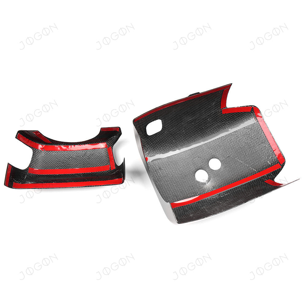 Steering Wheel Column Cover Dry Carbon Fiber for Corvette C8 DAWT017A
