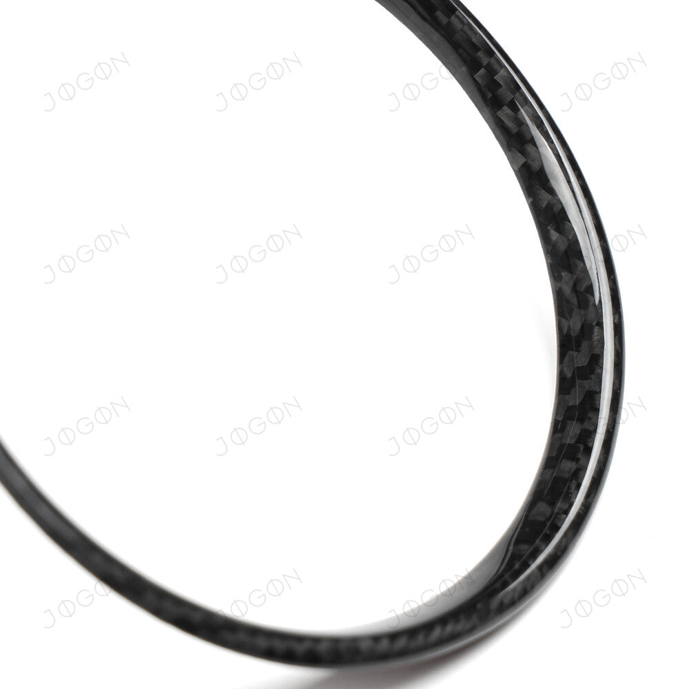 Console Cup Holder Ring Trims Dry Carbon Fiber for Corvette C8 DAWT016A