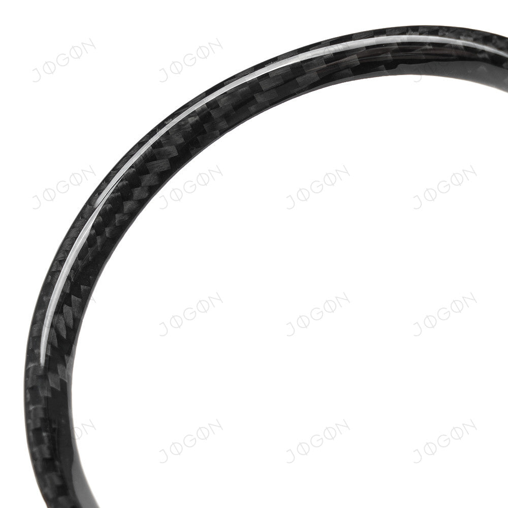 Console Cup Holder Ring Trims Dry Carbon Fiber for Corvette C8 DAWT016A