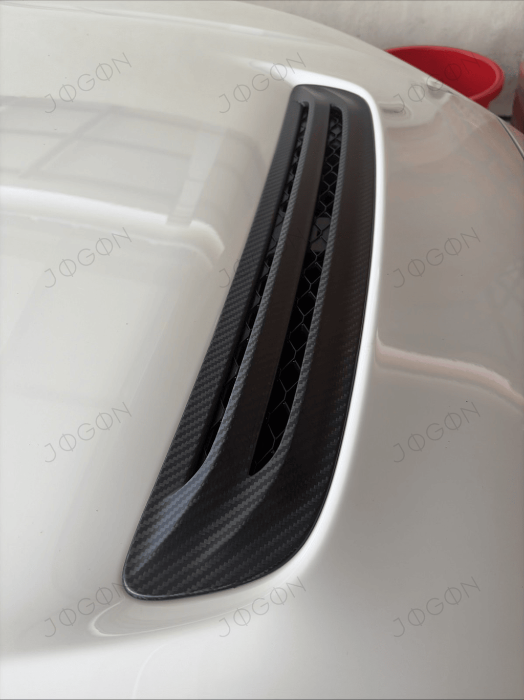 Hood Scoop Vent Dry Carbon Fiber for Honda Civic Type R FL5 DHD005