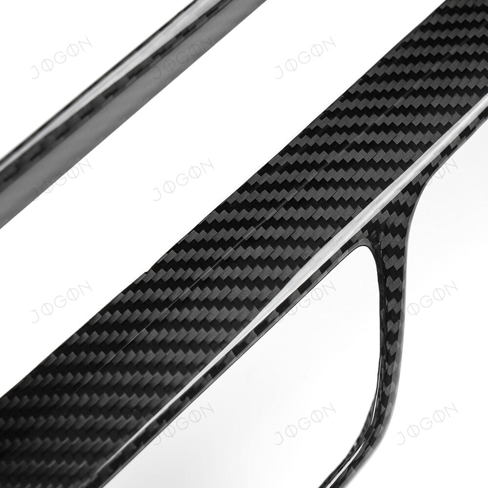 Center Dashboard Panel Cover Dry Carbon Fiber for Honda Civic FL5 DHD007B
