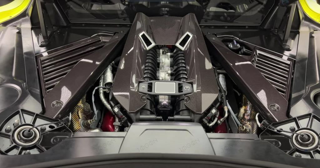 Engine Appearance Package for Corvette C8 Z06 2023-2026 Carbon Fiber D1WT082