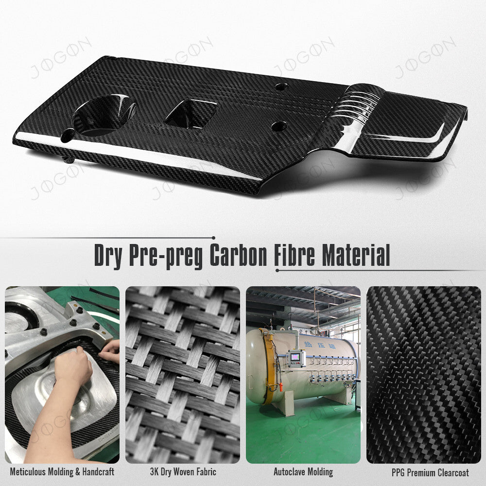 Engine Cover Dry Carbon Fiber for Civic Type R FL5 Integra Type S DAG032B