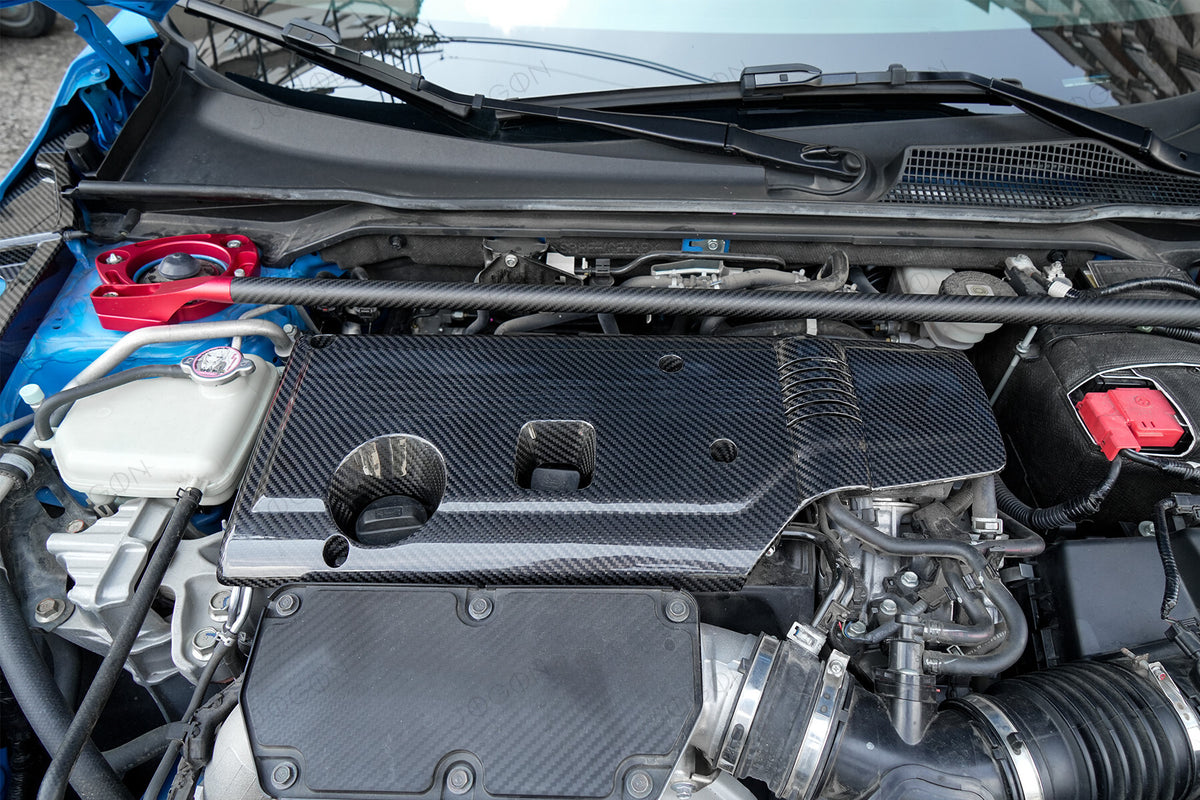 Strut Bar Brace Real Dry Carbon Fiber for Civic FL5 DE5 DHD014B