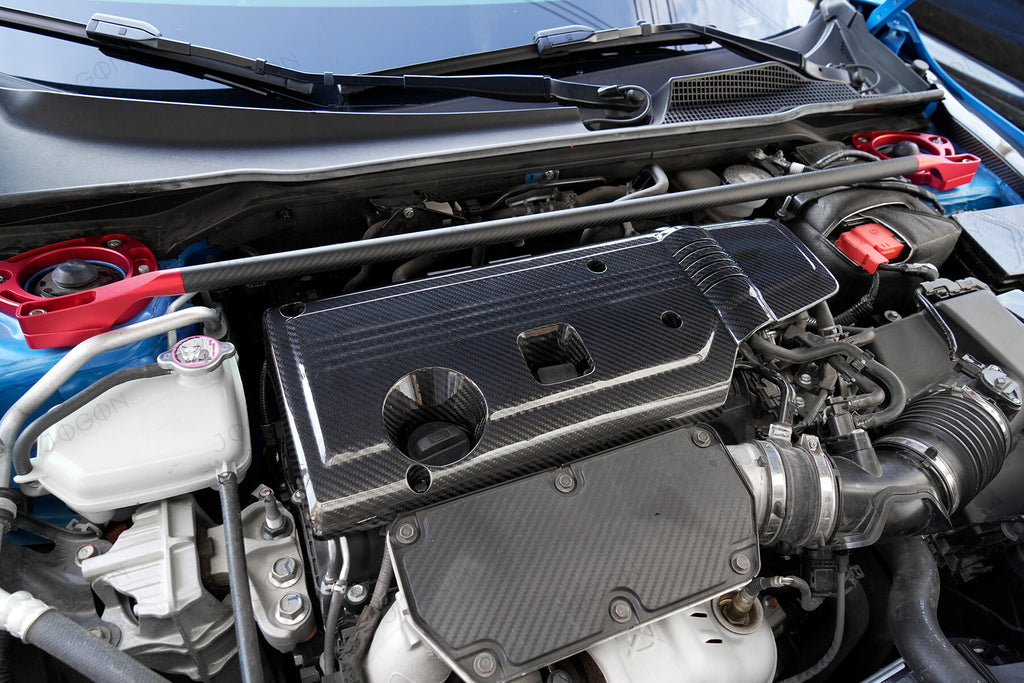 Engine Cover Dry Carbon Fiber for Civic Type R FL5 Integra Type S DAG032B