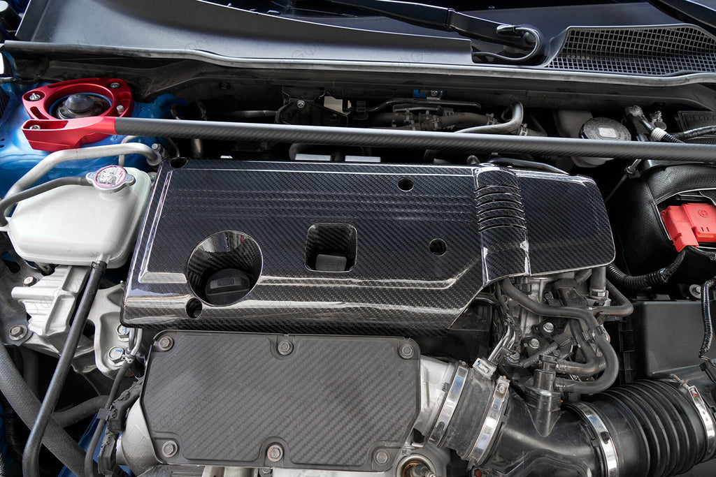 Engine Cover Dry Carbon Fiber for Civic Type R FL5 Integra Type S DAG032B