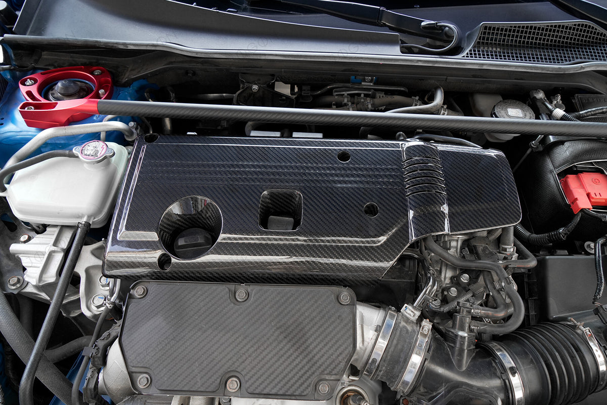 Engine Cover Dry Carbon Fiber for Civic Type R FL5 Integra Type S DAG032B