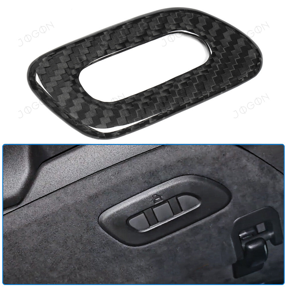 Garage Door Opener Button Cover Dry Carbon Fiber for Corvette C8 D1WT0145A