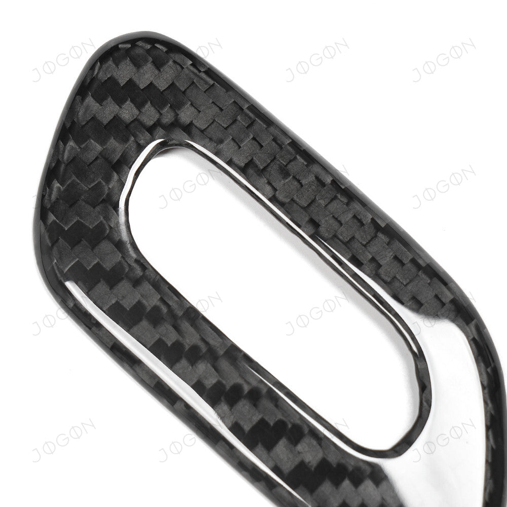 Garage Door Opener Button Cover Dry Carbon Fiber for Corvette C8 D1WT0145A