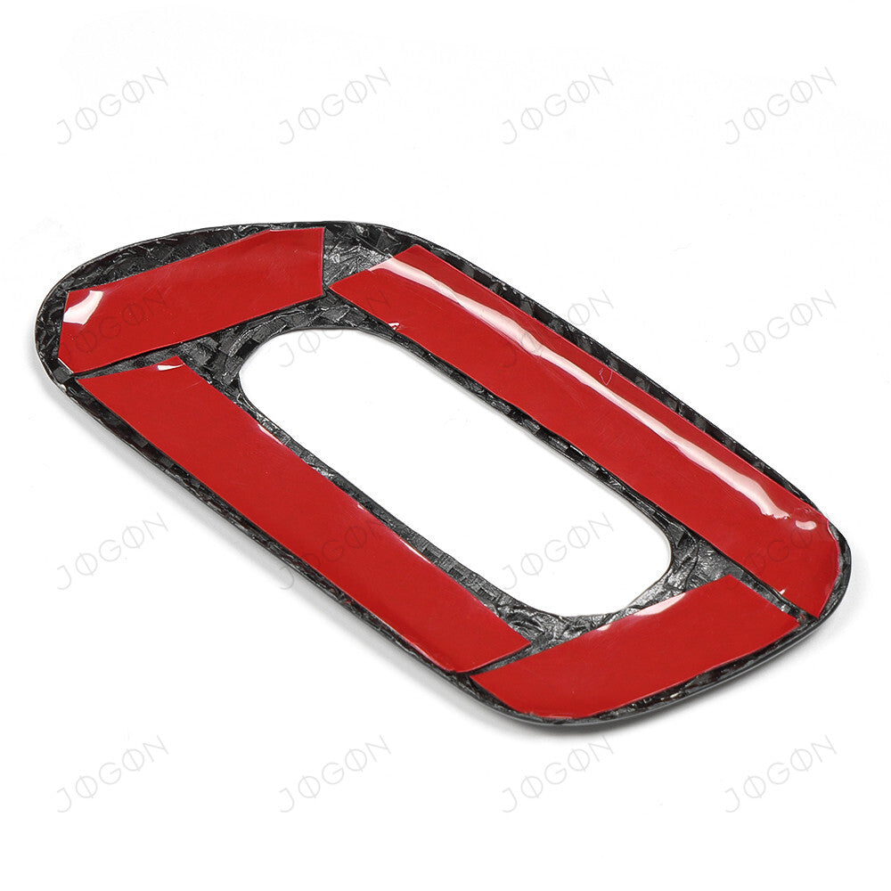 Garage Door Opener Button Cover Dry Carbon Fiber for Corvette C8 D1WT0145A