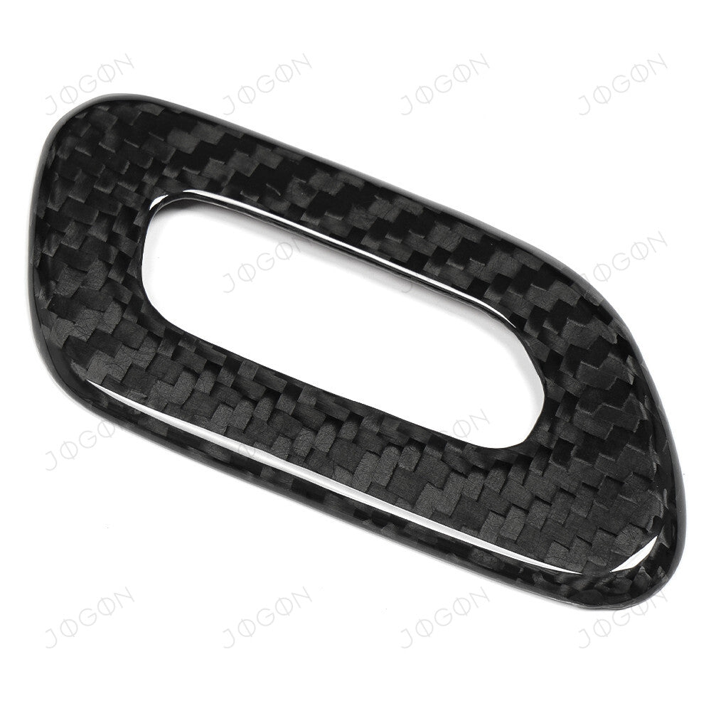 Garage Door Opener Button Cover Dry Carbon Fiber for Corvette C8 D1WT0145A
