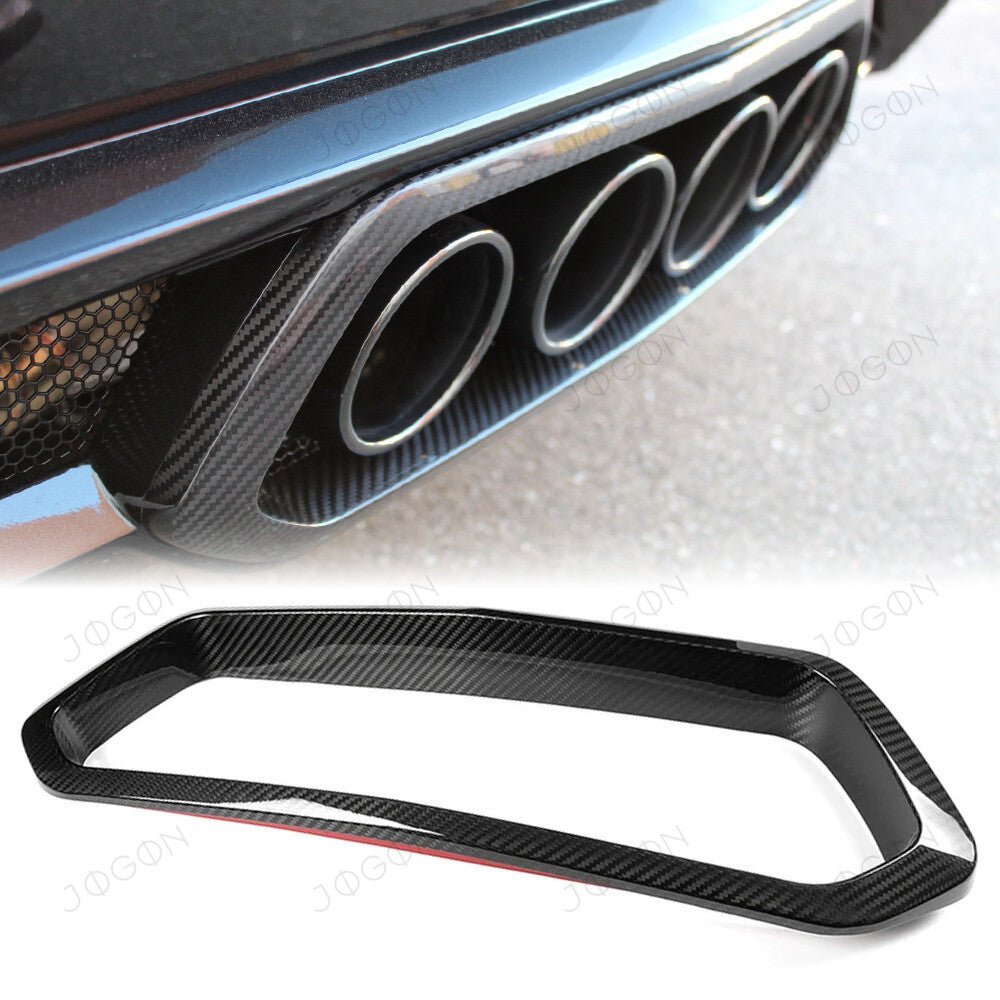 Rear Exhaust Surround Frame Dry Carbon Fiber for Corvette C8 Z06 D1WT0115