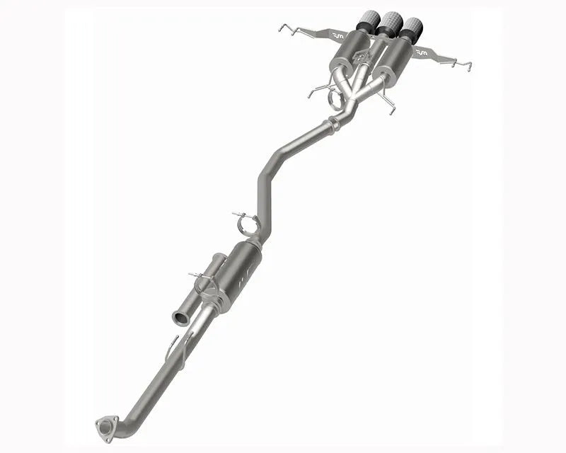 MagnaFlow SPEQ Series Catback Exhaust System Carbon Fiber for Honda Civic Type R 2023-2024