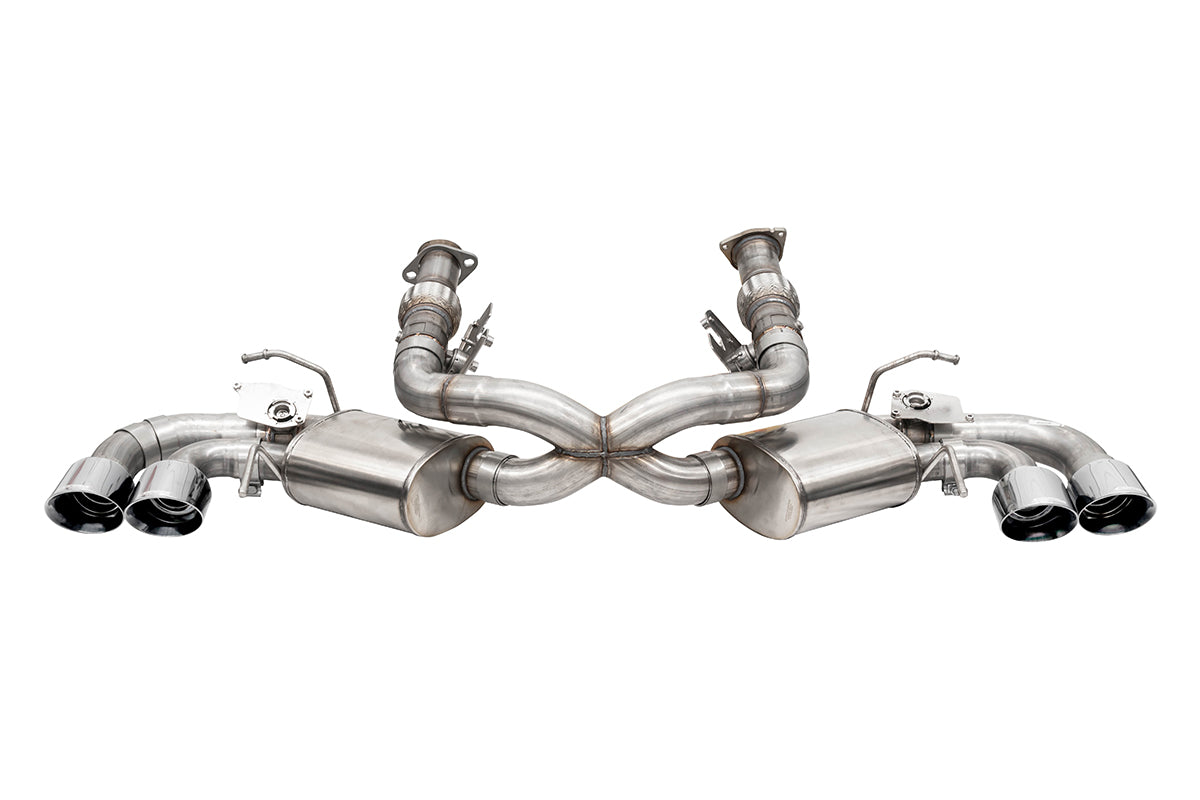 3.0 in Cat-Back 4.5 in Pro-Series Tips | 2020-26 Corvette C8 (w/ Factory NPP) (21100, 21103-1, 21106, 21105-1)