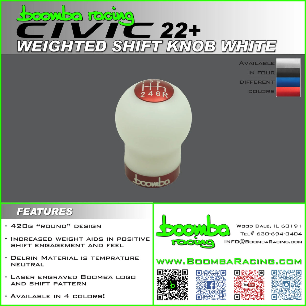 Weighted Shift Knob 420g for Civic 2022+