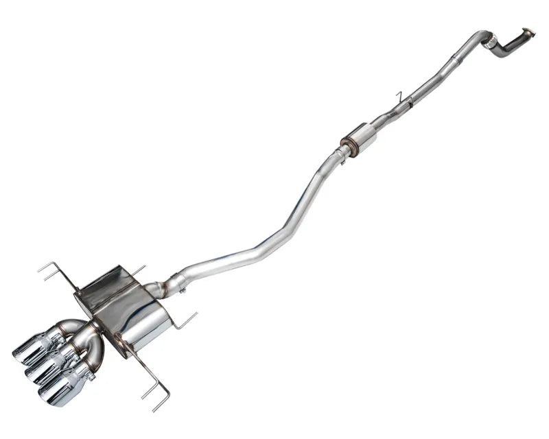 AWE Tuning Touring Edition Exhaust for Honda Civic Type R 2023-2025 | 3" Diameter, Chrome Tips
