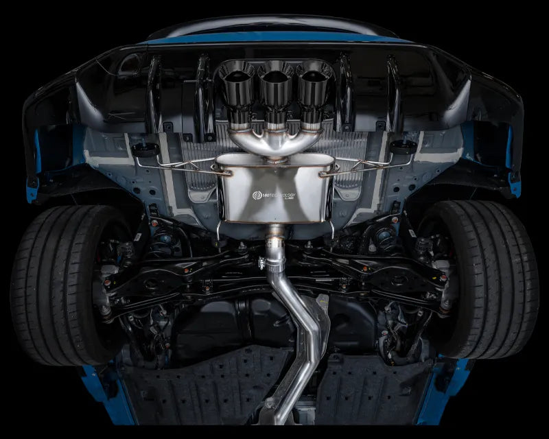 AWE Tuning Touring Edition Exhaust 3" with 4.5" Triple Diamond Black Tips for Honda Civic Type R 2023-2025