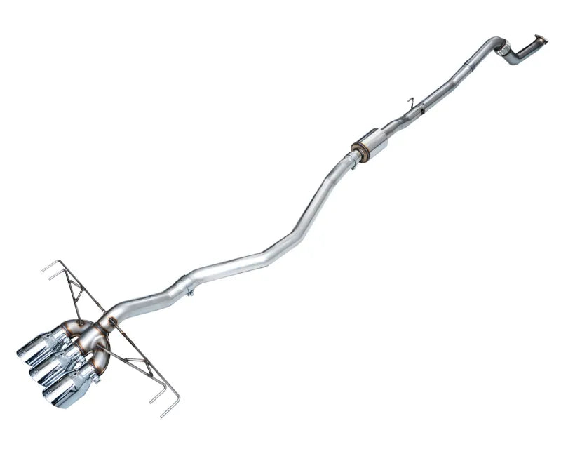 AWE Tuning Track Edition Exhaust for Honda Civic Type R 2023-2025 | 3" Diameter | Chrome Tips