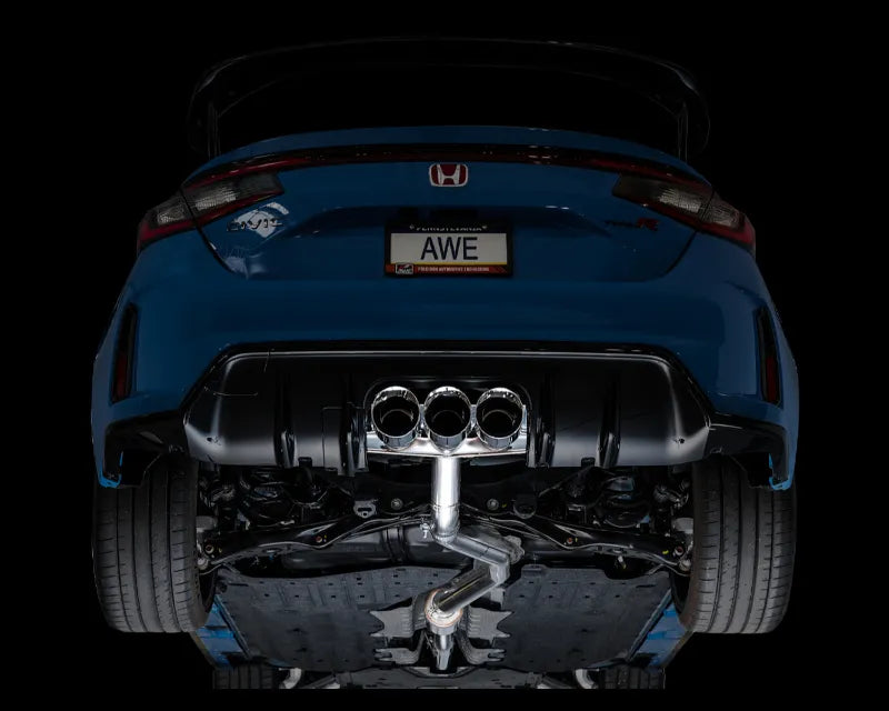 AWE Tuning Track Edition Exhaust for Honda Civic Type R 2023-2025 | 3" Diameter | Chrome Tips